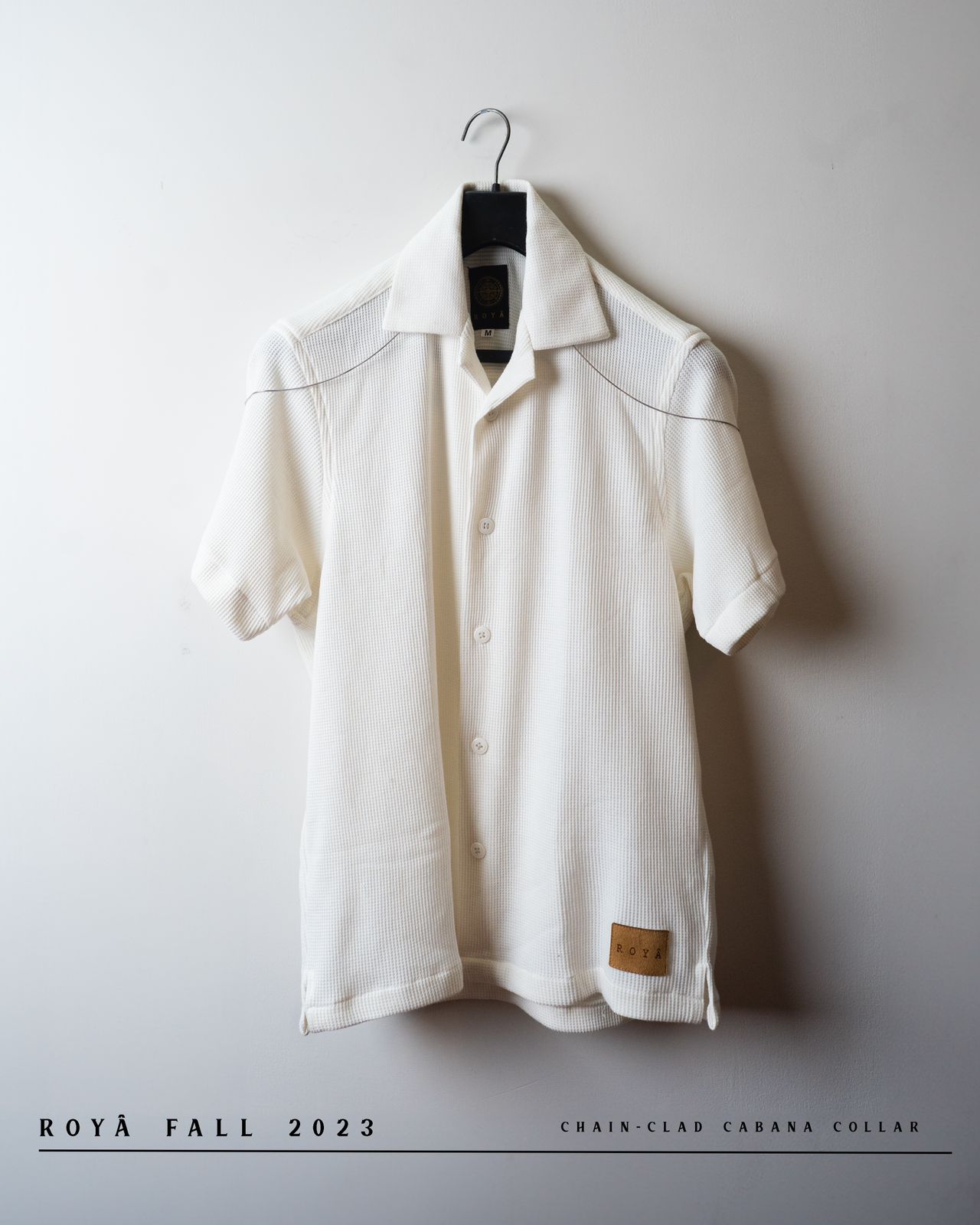 Chain-Clad Cabana Collar (White)