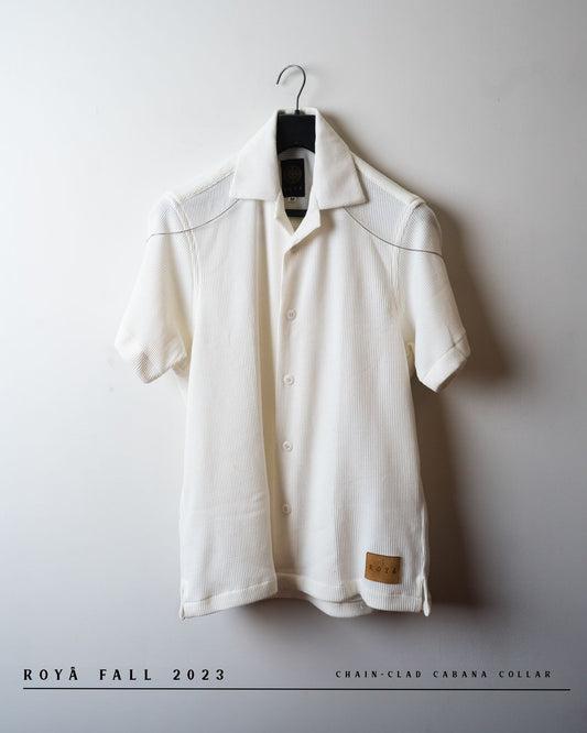 Chain-Clad Cabana Collar (White)